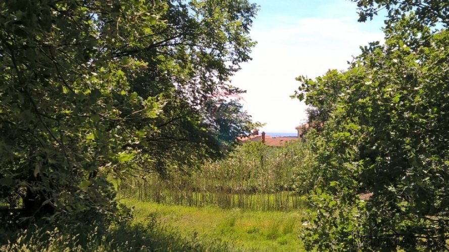 Poreč, Vabriga, građevinsko zemljište sa pogledom na more