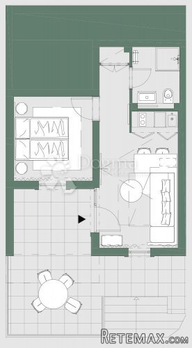 DALMACIJA, 49.80 M2, 1S+DB - 8