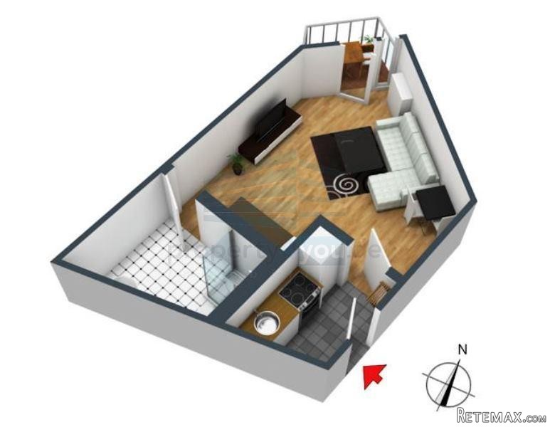 Helles und ruhiges 1 Zimmer Apartment.. - 2
