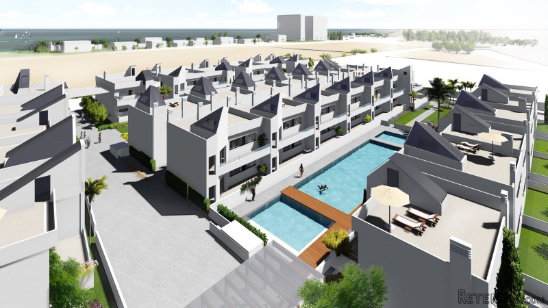 3 Bedrooms - Townhouse - Alicante - For..