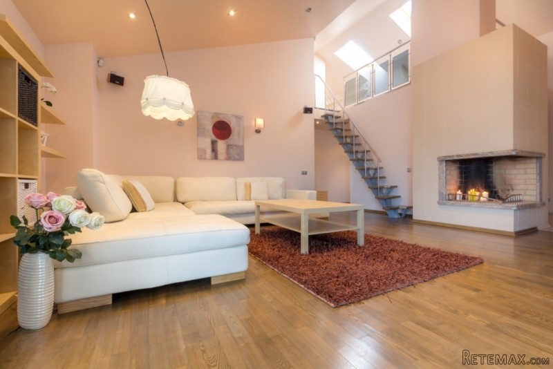 Two-Level Apartment In Quiet Riga City..