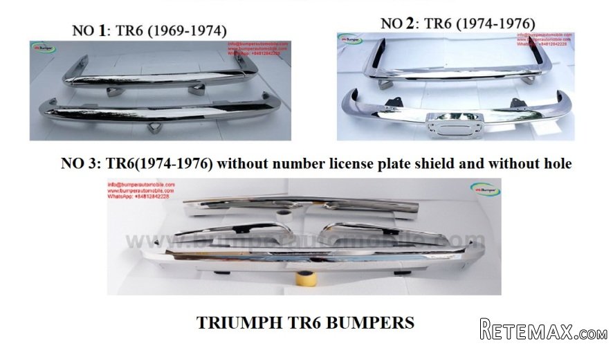Triumph TR6 Early Year (1969-1974) And Late Year (1974-1976) - 4
