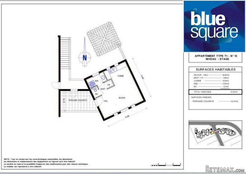 Studio apartment of 31m2 in Grimaud - 2