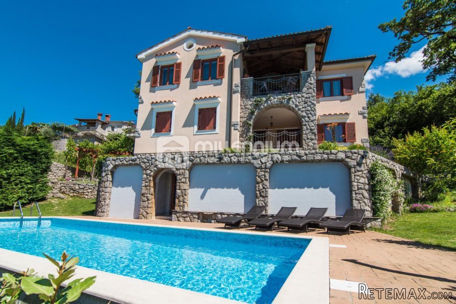Opatijsko zaleđe, Veprinac, novija prekrasna vila s bazenom - 4