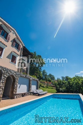 Opatijsko zaleđe, Veprinac, novija prekrasna vila s bazenom - 7