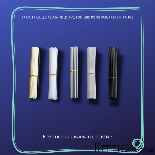 Plastične elektrode za zavarivanje plastike - 2