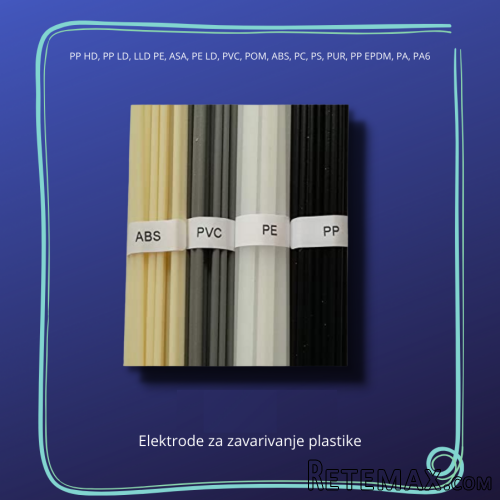Plastične elektrode za zavarivanje plastike - 3