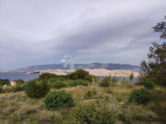 Građevinsko zemljište Pag – pogled na more, 250 m do plaže - 3