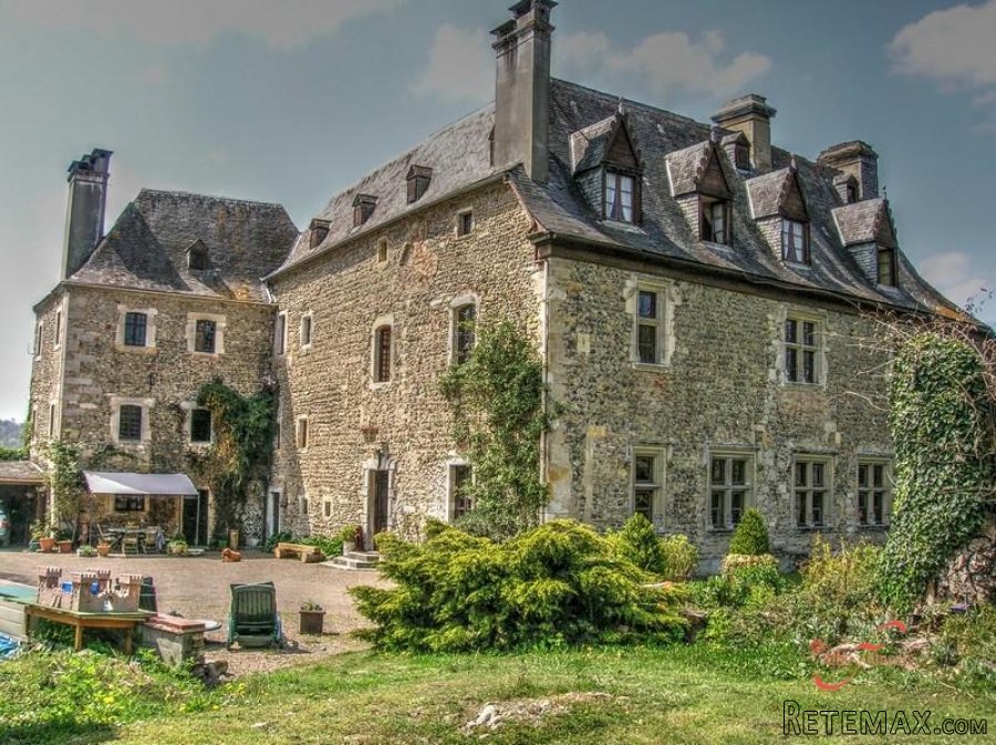 Nr Orthez (64) - A magnificent C12th Château with a swimming.. - 4