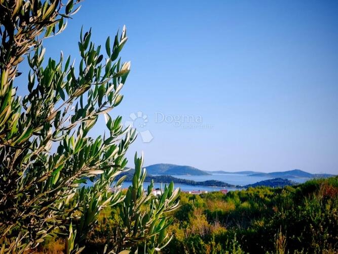 TRIBUNJ - VODICE zemljište s otvorenim pogledom na more i ku - 2