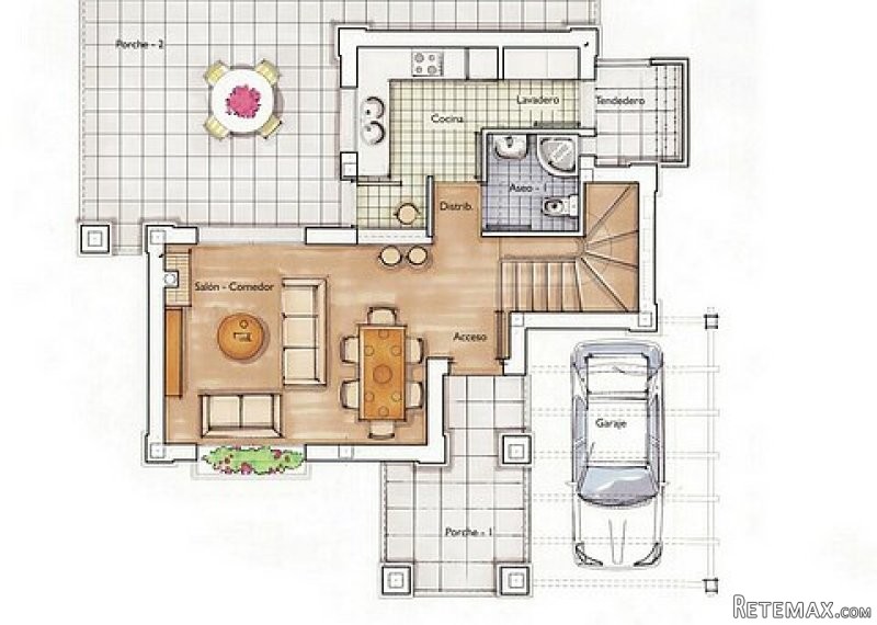 * LARGE 3 BED DETACHED VILLA - 2