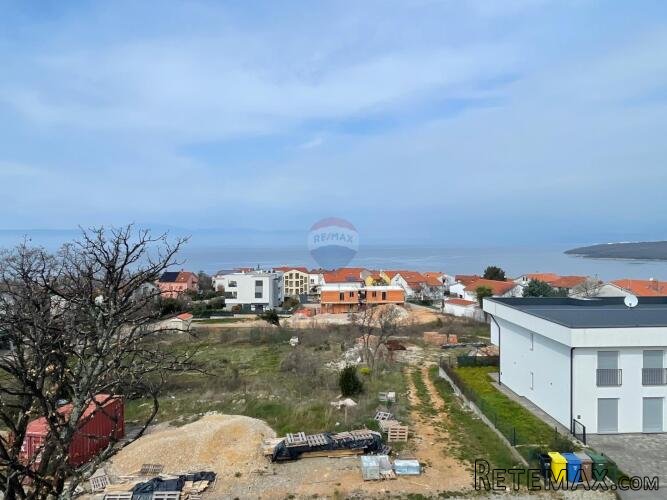 Krk,Njivice,2S+DB,68 m2,panoramski pogled na more - 2