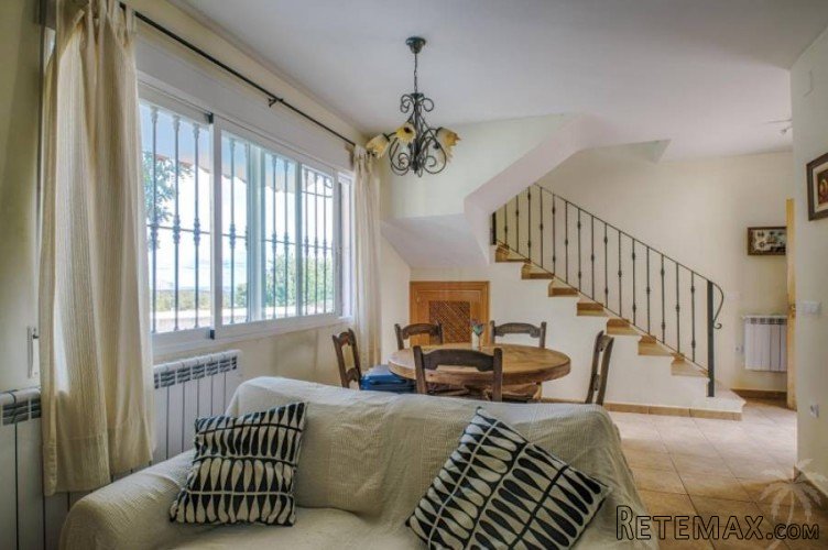 This two-storey semi-detached house with private pool is.. - 2