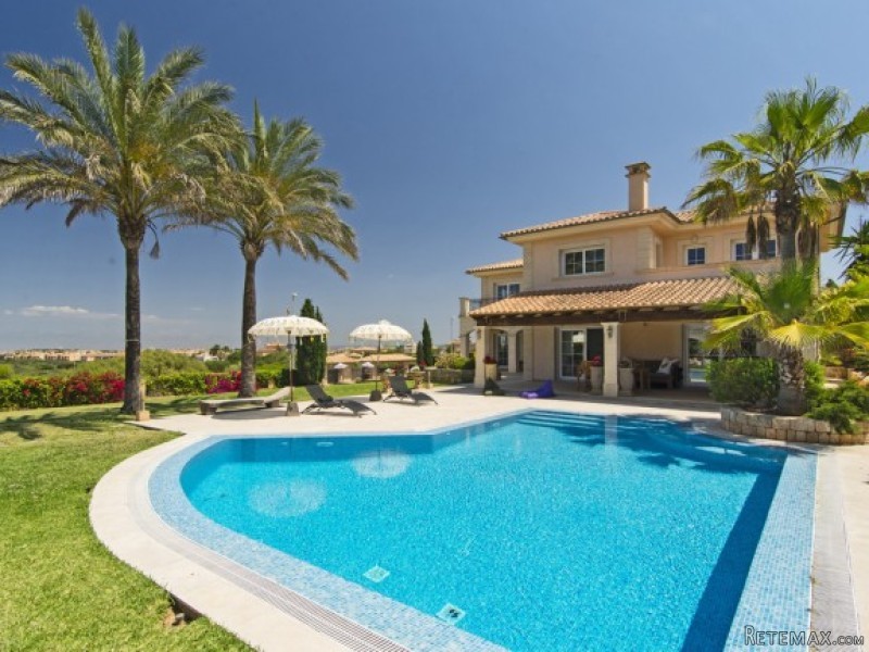 Mediterranean Sea View Villa In Sa Torre