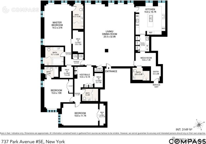 3 Bedrooms - Condo - New York State -.. - 2