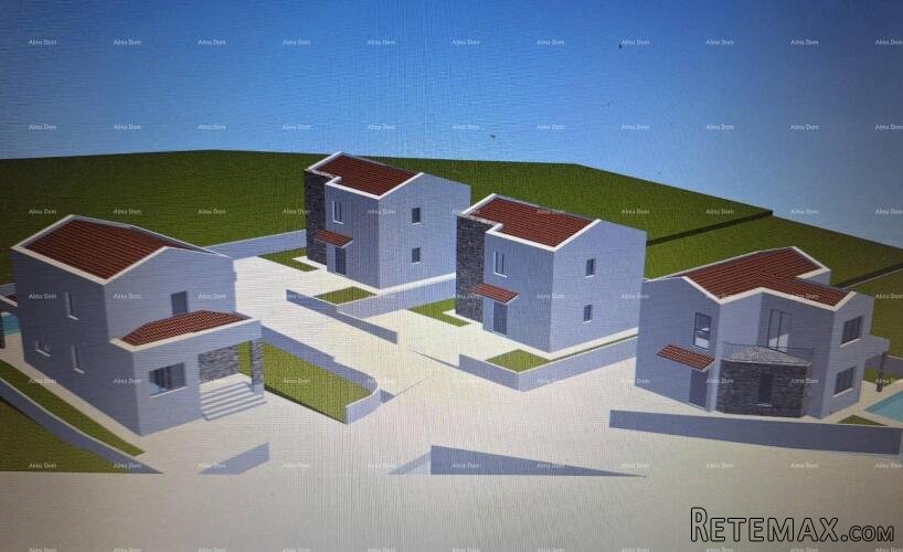 Prodaje se građevinsko zemljište sa projektima , Filipana - 2