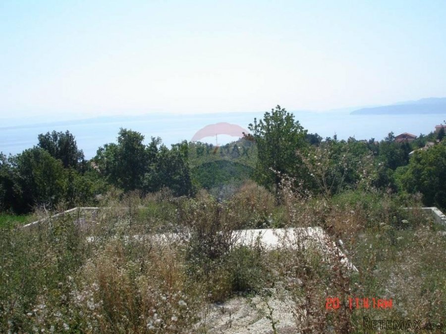 OPATIJA - VEPRINAC - GRAĐEVINSKI TEREN SA ZAPOČETOM GRADNJOM - 3