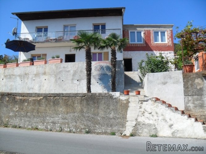 Kuća u Lovranu sa pogledom na more i Rijeku