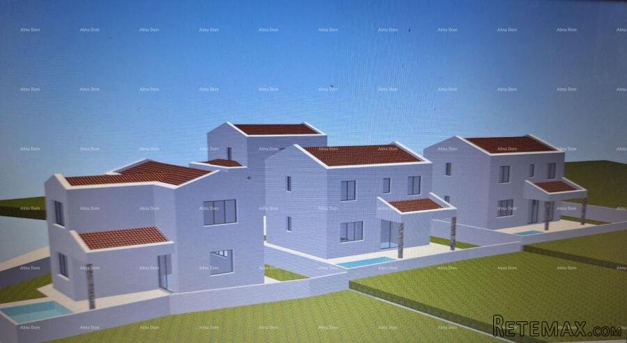 Prodaje se građevinsko zemljište sa projektima , Filipana - 4