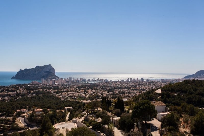 Building plots with sea views in Benissa - 2