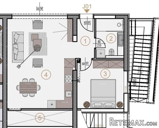 Prodaja stanova u novom poslovno - stambenom projektu.. - 3