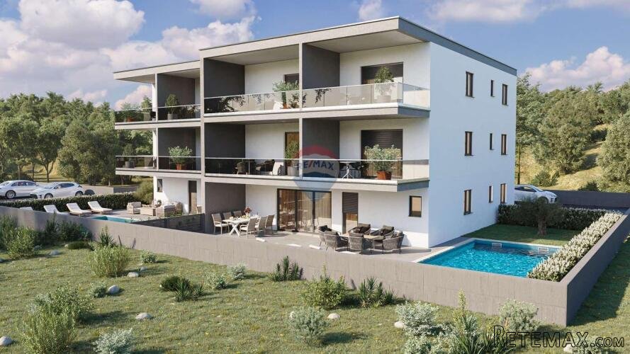 Istra, Novigrad – 124 m², prizemlje, bazen i vrt - 2