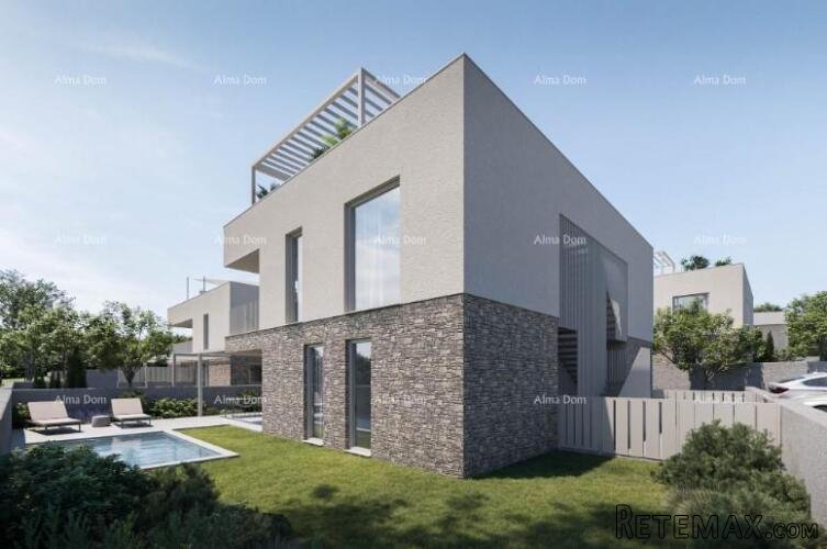 Prodaja apartmana u novogradnji, 5 minuta od plaže, Umag!