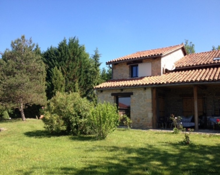 Contemporary Stone Country House With..