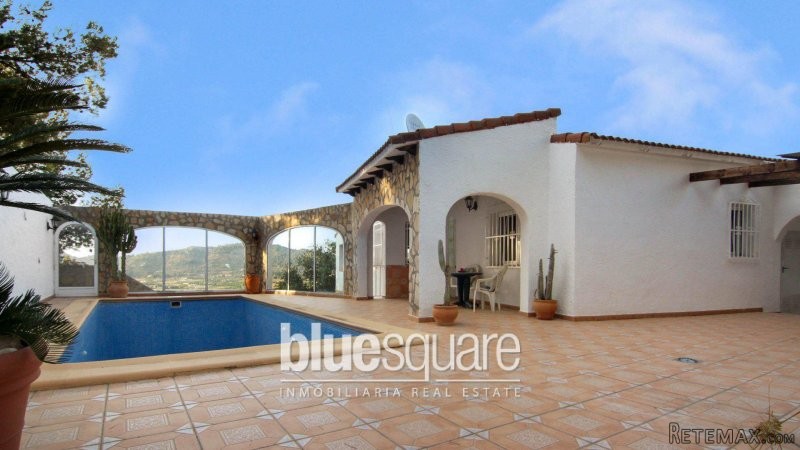 Traditional villa with panoramic views