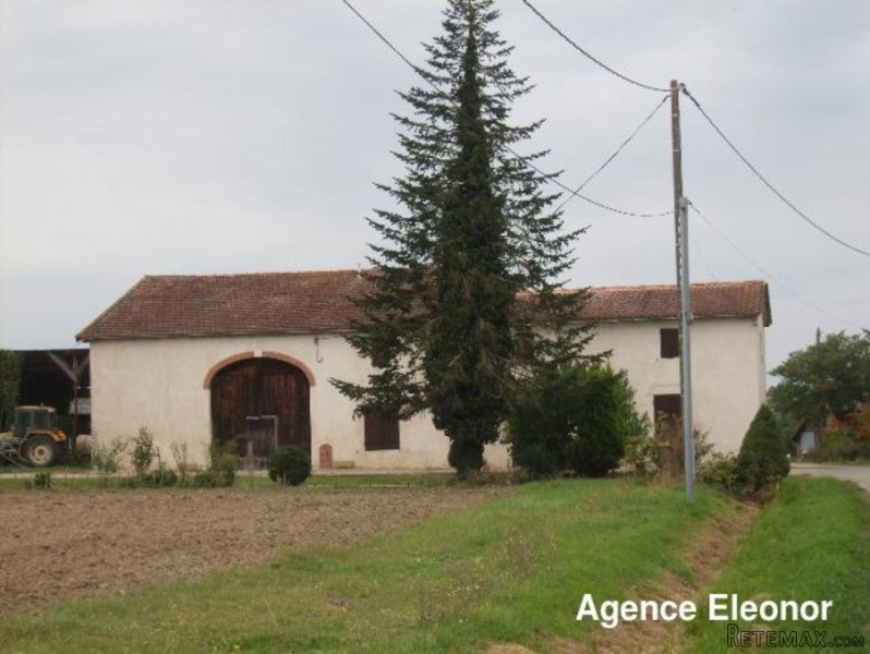 Old Stone Farm With Attached Barn And..