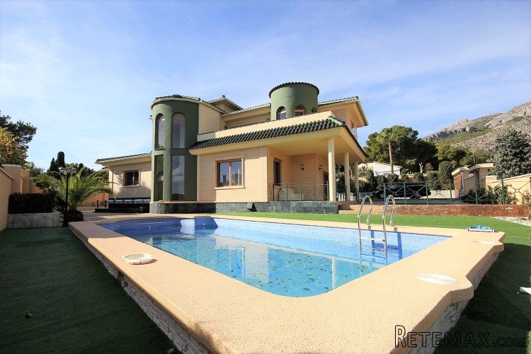 Fantastisk villa i Sierra de Altea