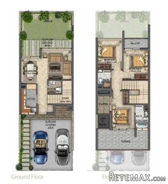 3 Bedrooms - Town House - Uae - For Sale - 2