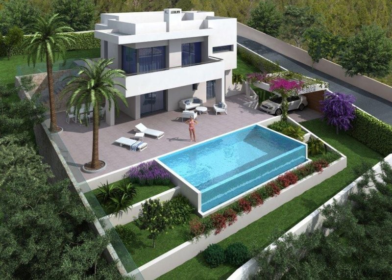 Modern 3 bedroom villa overlooking the.. - 2