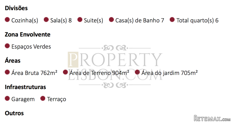 Palace Lisbon for sale, Views 700sqm.. - 2