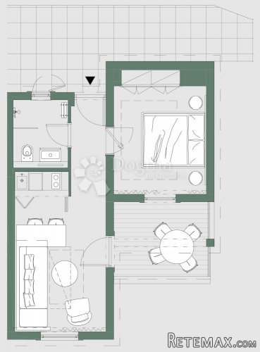 DALMACIJA, 39.40 M2, 1S+DB - 3