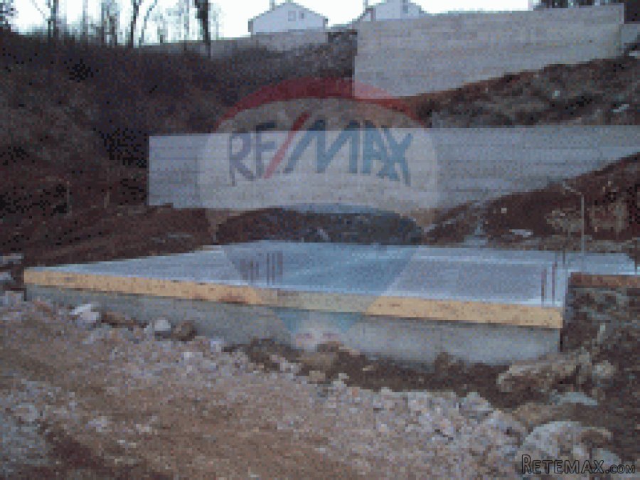 VEPRINAC,teren 800m2,započeta gradnja, pogled more - 4