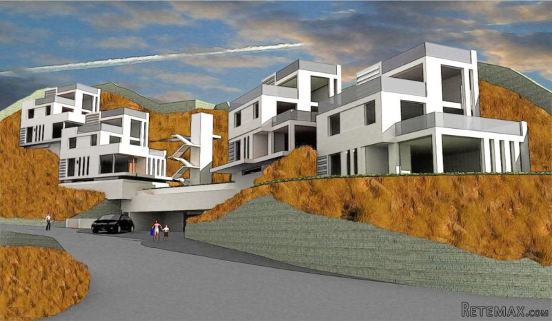 Plot And Project To Build 4 Villas. - 2