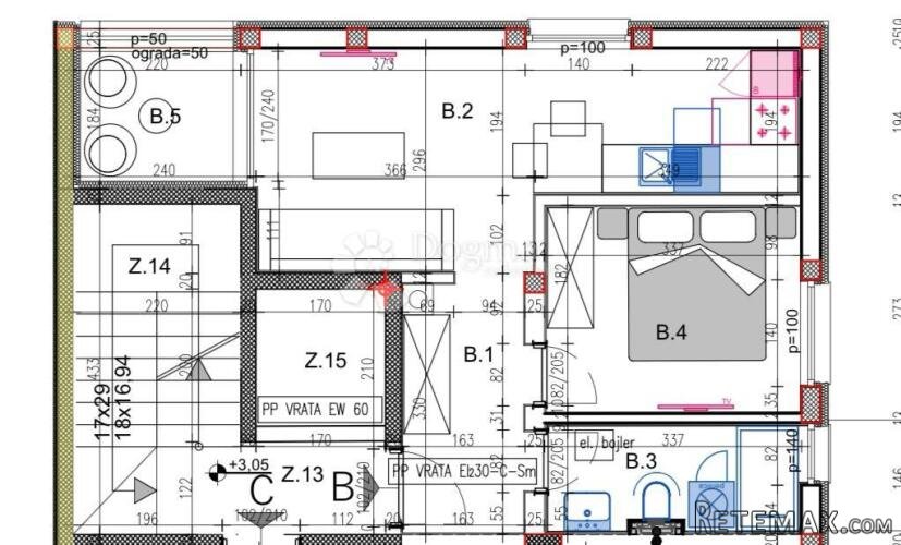 NOVOGRADNJA S LIFTOM I PODZEMNOM GARAŽOM - ZG2/B - 2