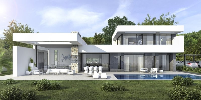 Modern design villa in Javea