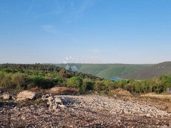 POGLED MORE, GRAĐEVINSKA PARCELA, okolica Labina - 2