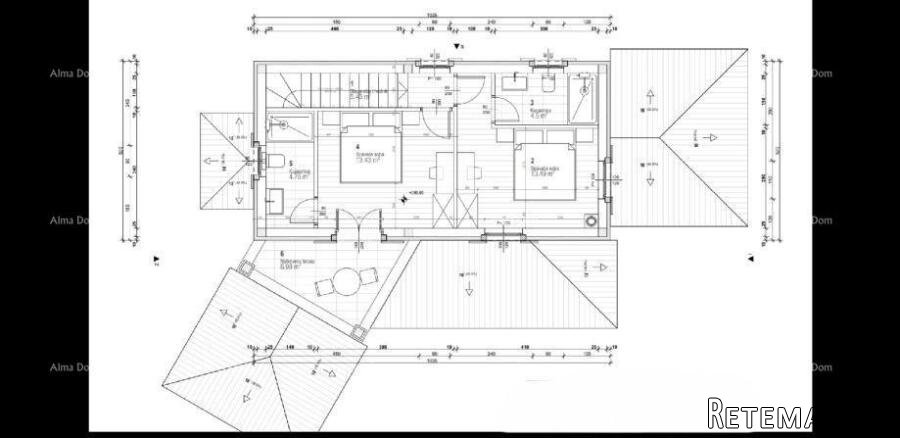 Građevinsko zemljište sa projektom u blizini Poreča - 5