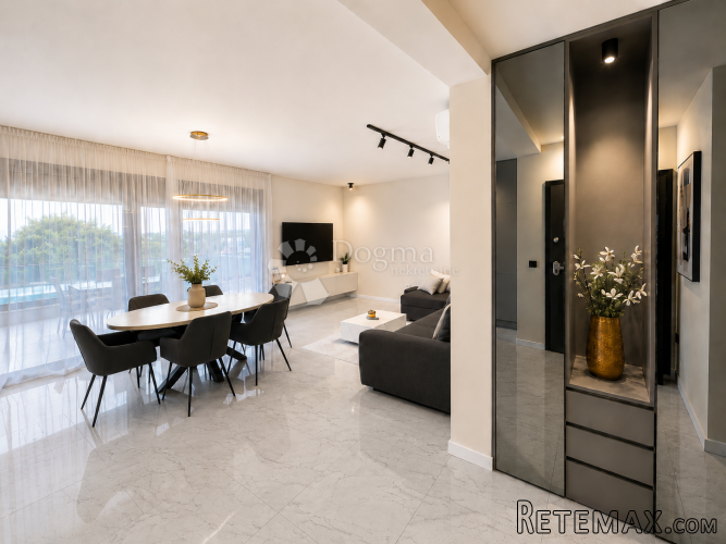 Crno, Zadar - Luksuzni trosobni stan 100 m2, prizemlje s baz