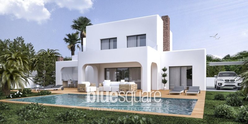 Magnificent Ibiza style villa with 3..