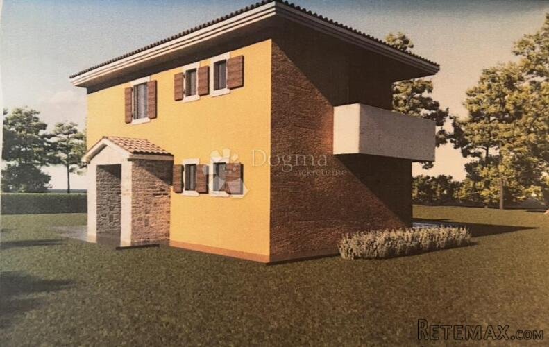 VIŠNJAN OKOLICA, ZEMLJIŠTE SA PROJEKTOM ZA IZGRADNJU KUĆE SA - 2