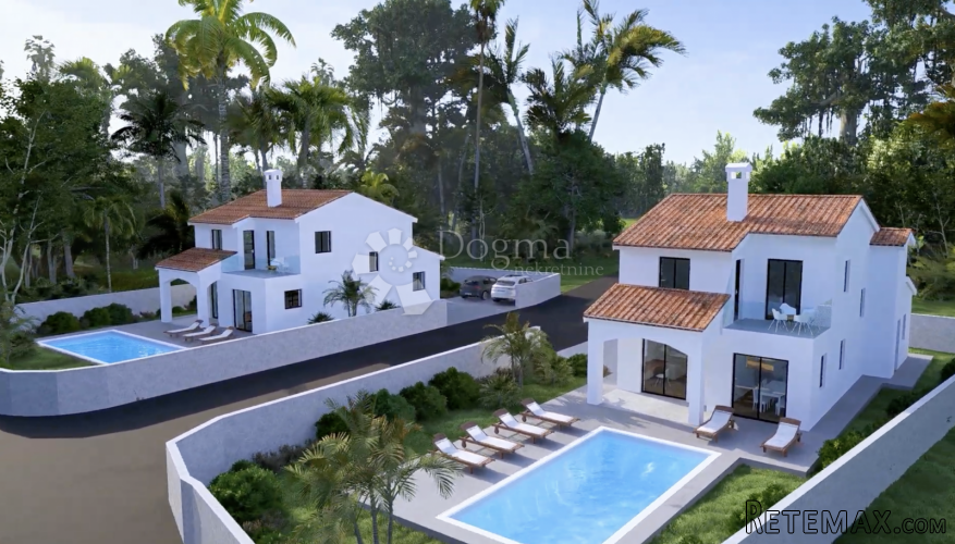 VIŠNJAN- GAMBETIĆI samostojeća vila 140m2 s bazenom - 2