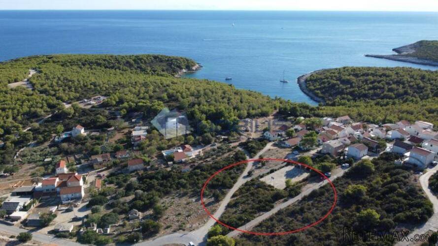Vis, Rukavac, zemljište 1138m2 sa građevinskom za vilu s b.. - 4