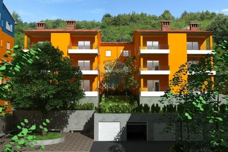 Istočna Istra, Rabac, građevinski teren za izgradnju 60...