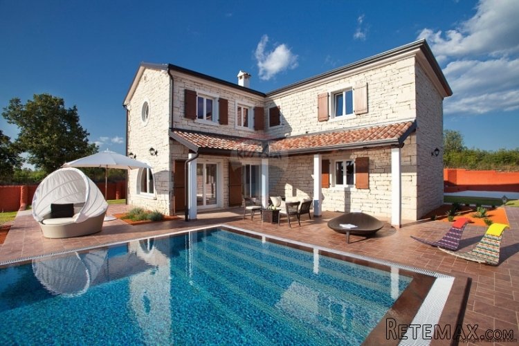 Istra, rustikalna mediteranska villa na prostranoj parceli