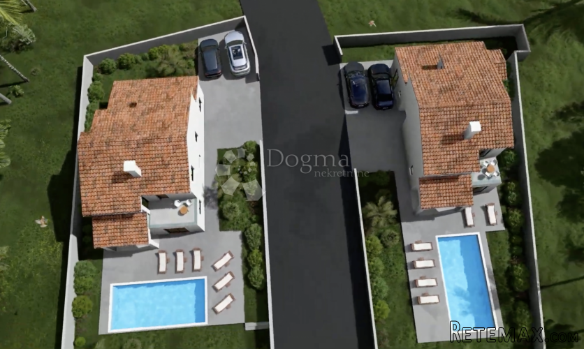 VIŠNJAN- GAMBETIĆI samostojeća vila 140m2 s bazenom - 2