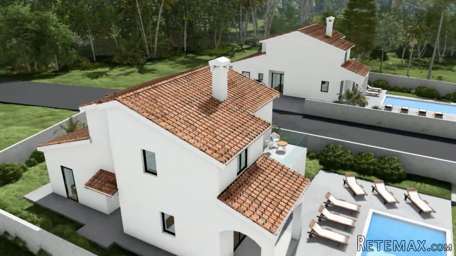 VIŠNJAN- GAMBETIĆI samostojeća vila 140m2 s bazenom - 3